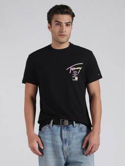 Tommy Hilfiger - Typographic Regular Fit Cotton T-Shirt
