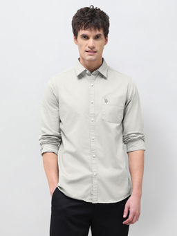 U.S. Polo Assn. Denim Co. - Twill Solid Shirt