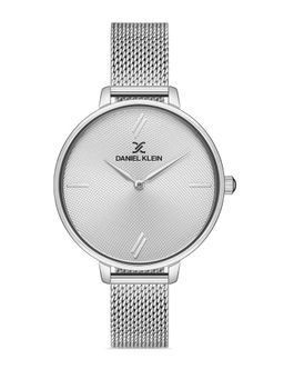 Daniel Klein - Silver Color MESH BAND Watch for Women DK.1.13159-1