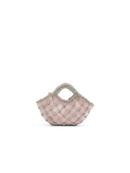 Aldo - Glamorousgal Womens Pink Novelty Handbag with Detachable Strap
