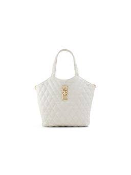 Aldo - Zinylaax Womens White Handbag with Detachable Strap