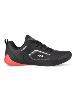 Campus - Freeze Black Running Shoes For Men
