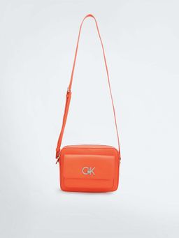 Calvin Klein - Orange Re-Lock Camera Sling Bag