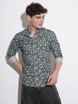 Being Human - Men Black Avengers Casual Shirt