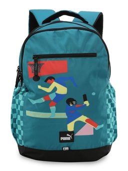Puma - Unisex Teal Play Everyday School Backpack (14-15 Years)