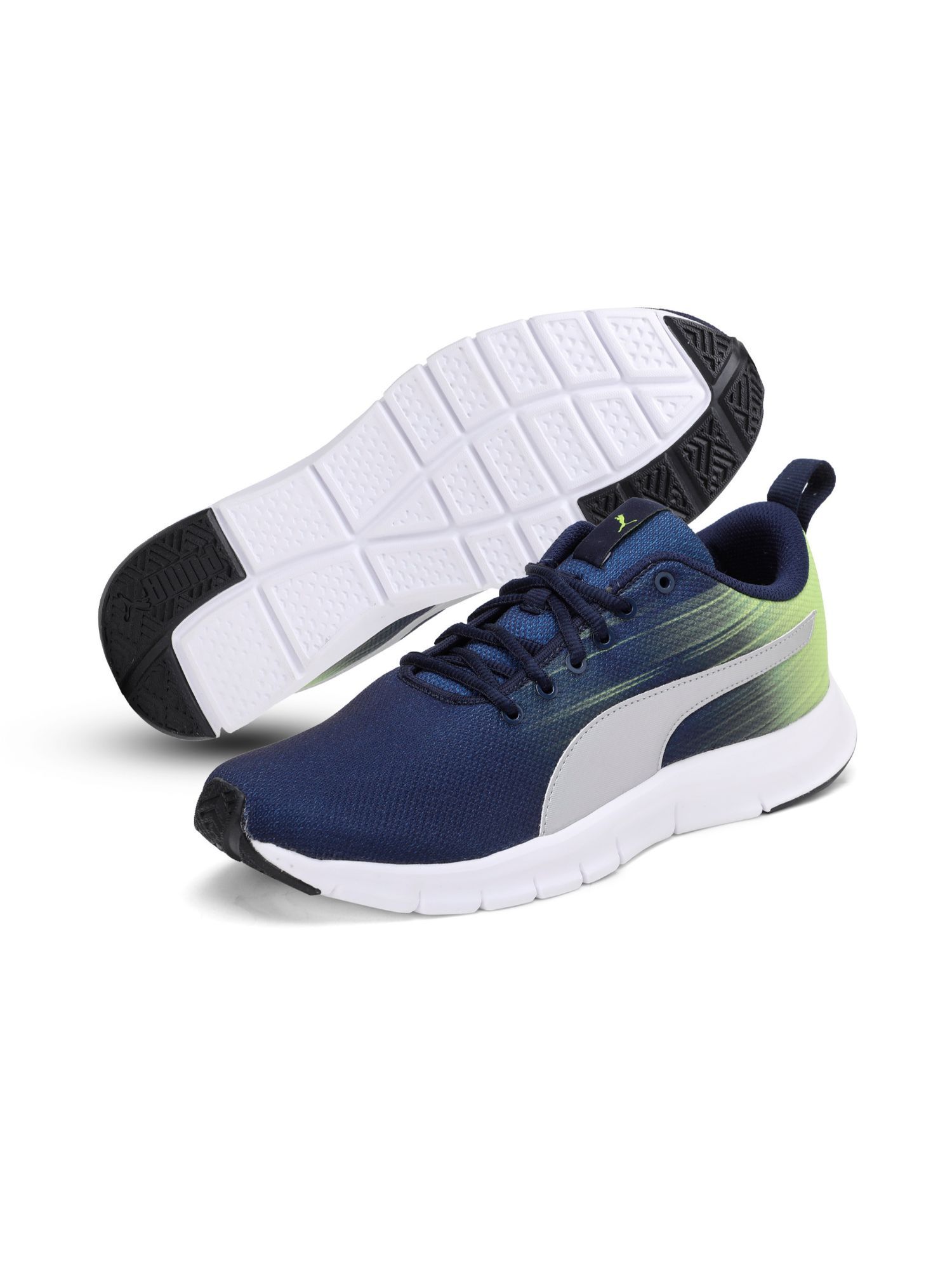 Buy Puma Navy Blue Level Running Shoes 