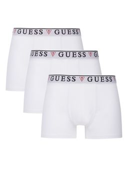 Guess - White Solid Trunks (Pack of 3)