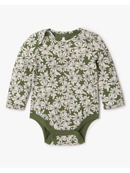 GAP - Olive Cotton Floral Onesies