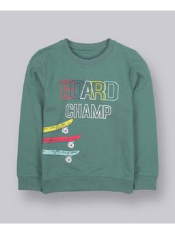 PLUM TREE - Boys Board Champ Print Sweatshirt