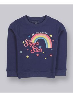 PLUM TREE - Rainbow Print Sweatshirt