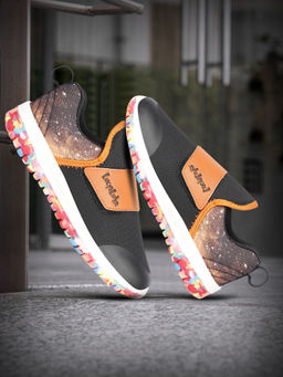 LIBERTY - Lucy & Luke Jamon-E Non Lacing Orange Walking Shoes