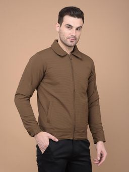 CRIMSOUNE CLUB - Men's Brown Bomber Jacket
