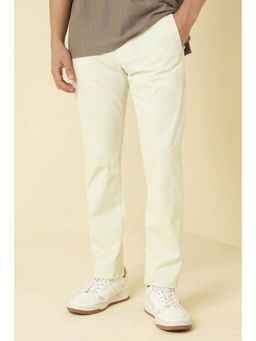 Allen Solly - Men Beige Solid Casual Trousers
