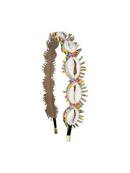 Label Pooja Rohra - Gold Haiti Headband