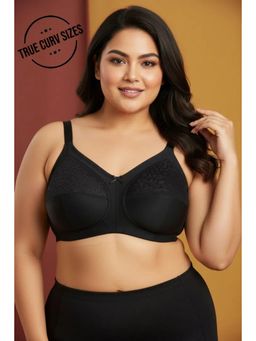 Zivame - True Curve Single Layered Non Wired Bra - Black