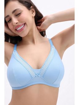 Zivame - Padded Non Wired T-shirt Bra - Little Boy Blue