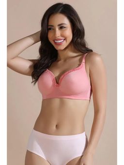 Zivame - Padded Non Wired T-shirt Bra - Pink