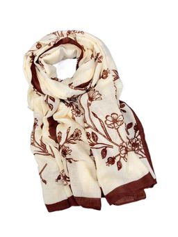 CrossKulture - Women Multi-Color Printed Viscose Light Weight & Long Stole