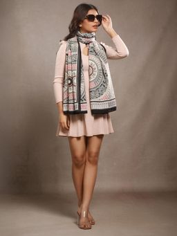 CrossKulture - Women Multi-Color Printed Viscose Light Weight & Long Stole