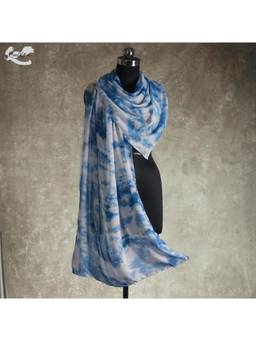 CrossKulture - Women Multi-Color Tie & Dye Premium Cotton Stole