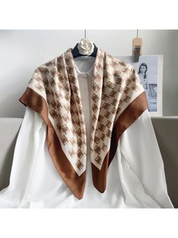 CrossKulture - Women Multi-Color Printed Poly Silken Feel Scarf
