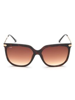 IMAGE - Women Full UV Protected Gradient Brown Lens Butterfly Sunglasses (58)