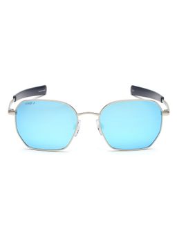 IMAGE - Men Full UV Protected Gradient Blue Lens Square Sunglasses (53)