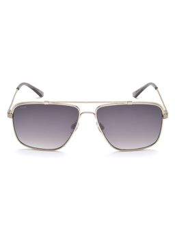 IMAGE - Men Full UV Protected Gradient Grey Lens Square Sunglasses (59)