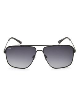 IMAGE - Men Full UV Protected Gradient Grey Lens Square Sunglasses (59)