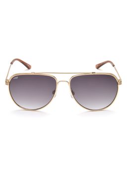 IMAGE - Unisex Full UV Protected Gradient Grey Lens Pilot Sunglasses (59)