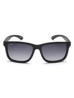IMAGE - Men Full UV Protected Gradient Grey Lens Square Sunglasses (57)