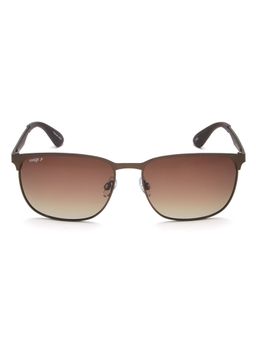 IMAGE - Men Full UV Protected Gradient Brown Lens Square Sunglasses (59)