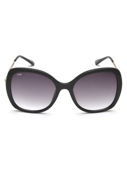 IMAGE - Women Full UV Protected Gradient Grey Lens Butterfly Sunglasses (56)
