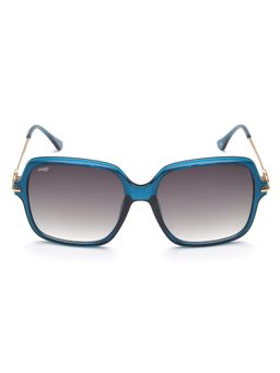 IMAGE - Women Full UV Protected Gradient Green Lens Square Sunglasses (55)