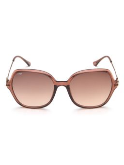 IMAGE - Women Full UV Protected Gradient Brown Lens Square Sunglasses (56)