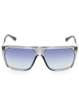 IMAGE - Men Full UV Protected Gradient Blue Lens Square Sunglasses (60)