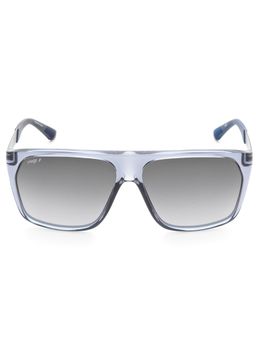 IMAGE - Men Full UV Protected Gradient Grey Lens Square Sunglasses (60)