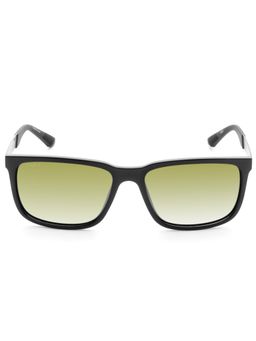 IMAGE - Men Full UV Protected Gradient Green Lens Rectangle Sunglasses (58)