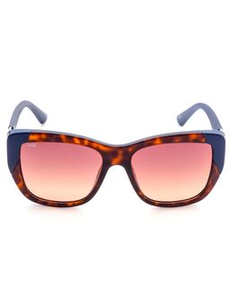 IMAGE - Women Full UV Protected Gradient Brown Lens Square Sunglasses (54)