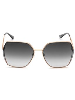 IMAGE - Women Full UV Protected Gradient Grey Lens Butterfly Sunglasses (61)