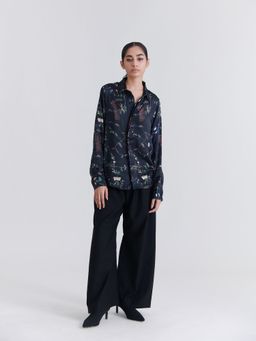 No Grey Area - Black Maalai Shirt