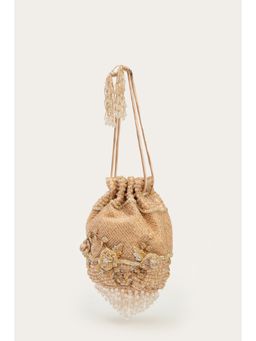 DOUX AMOUR - Ella Rose Gold Embellished Potli