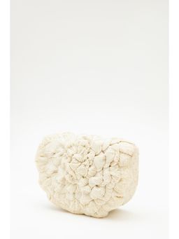 DOUX AMOUR - Coco Ivory Embellished Clutch