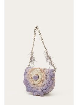 DOUX AMOUR - Coco Lavender Embellished Clutch