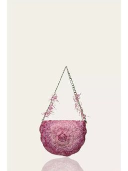 DOUX AMOUR - Coco Pink Embellished Clutch
