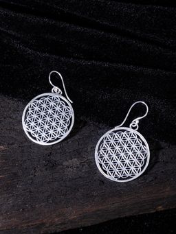 Studio One Love - Tribal Temptation Silver-Plated Handmade Drops & Danglers Earrings