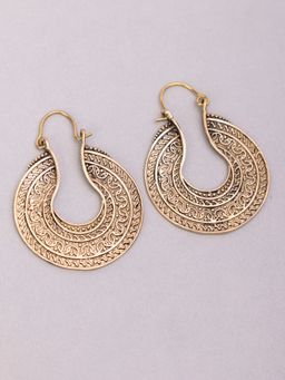 Studio One Love - Scribbled Dreams Gold-Plated Chandbaalis