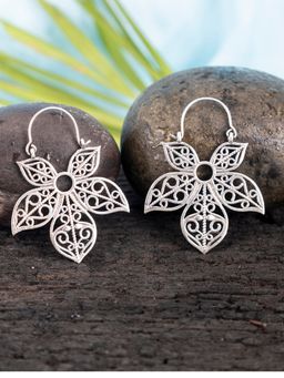 Studio One Love - Floral Whispers Silver-Plated Drops and Danglers