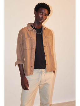 FREAKINS - Earthy Two Pockets Men's Shacket