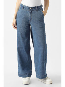 Van Heusen - Women Blue Mid Wash Jeans